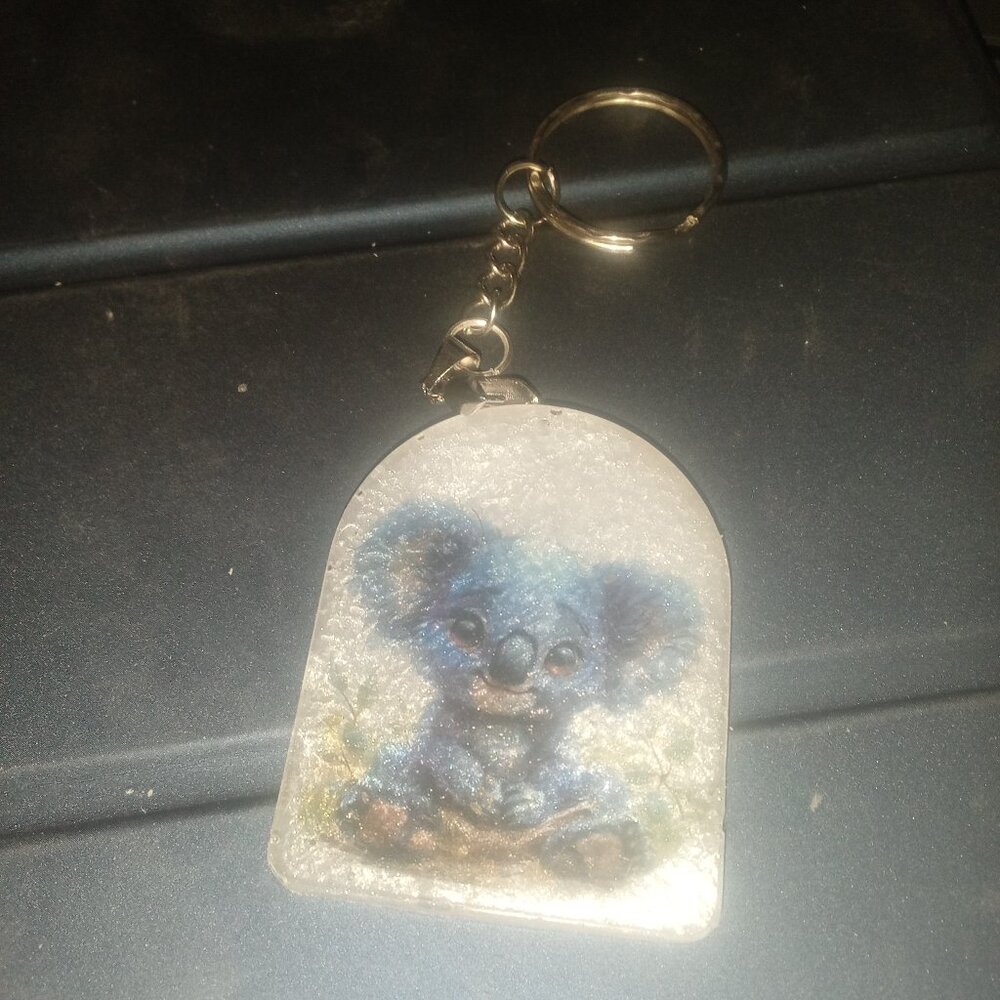 Handmade Baby Koala Keychain